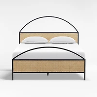 Libby Queen Cane Bed Frame