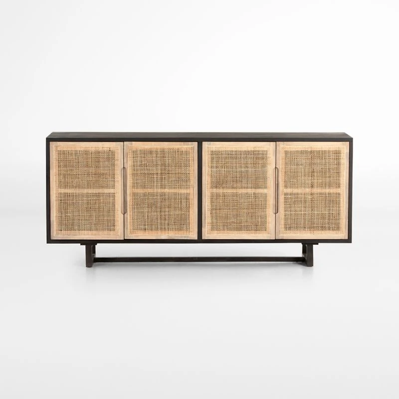 Libby 72" Black Credenza