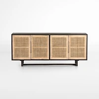 Libby 72" Black Credenza