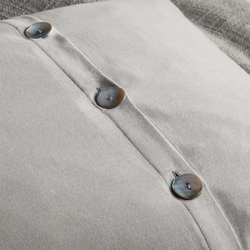 Lindstrom Cotton Grey Euro Sham