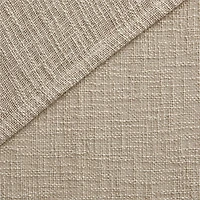 Lindstrom Warm Beige Organic Cotton Sheer Window Curtain Panel 52"x96"