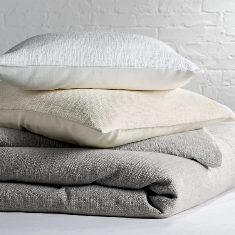 Lindstrom Cotton White Full/Queen Duvet Cover