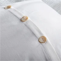 Lindstrom Cotton White Full/Queen Duvet Cover