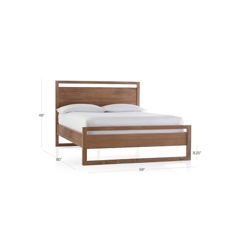 Linea Natural Full Bed