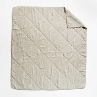 EUROPEAN FLAX ™-Certified Linen Warm Natural King Quilt