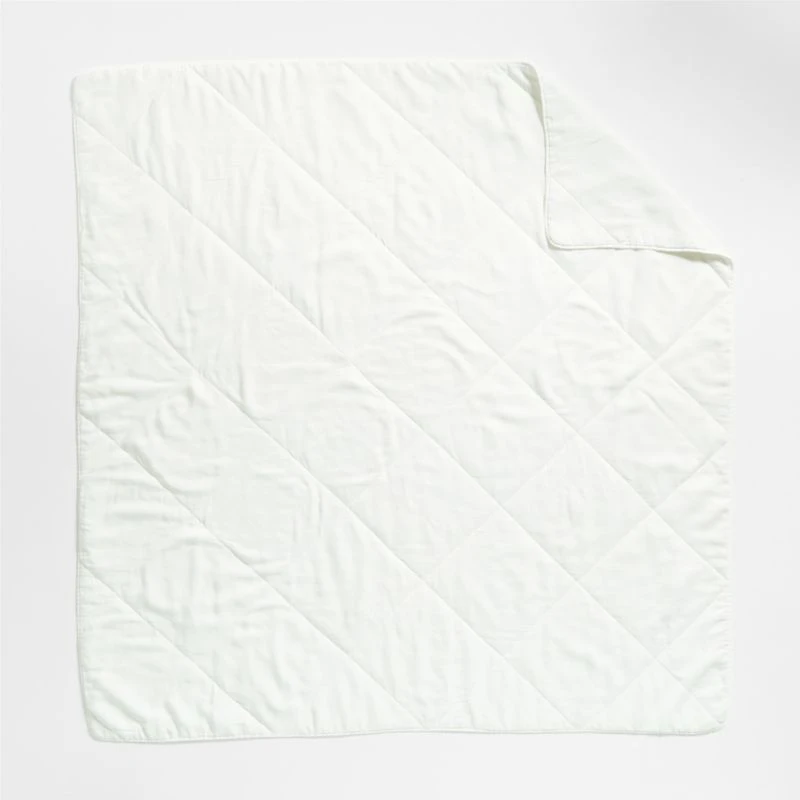 EUROPEAN FLAX ™-Certified Linen Crisp White Full/Queen Quilt