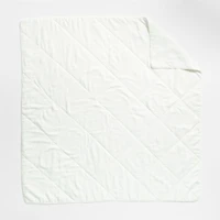 EUROPEAN FLAX ™-Certified Linen Crisp White Full/Queen Quilt