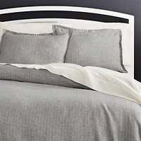 Pure Linen Warm White Queen Sheet Set