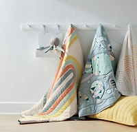 Linework Baby Crib Quilt