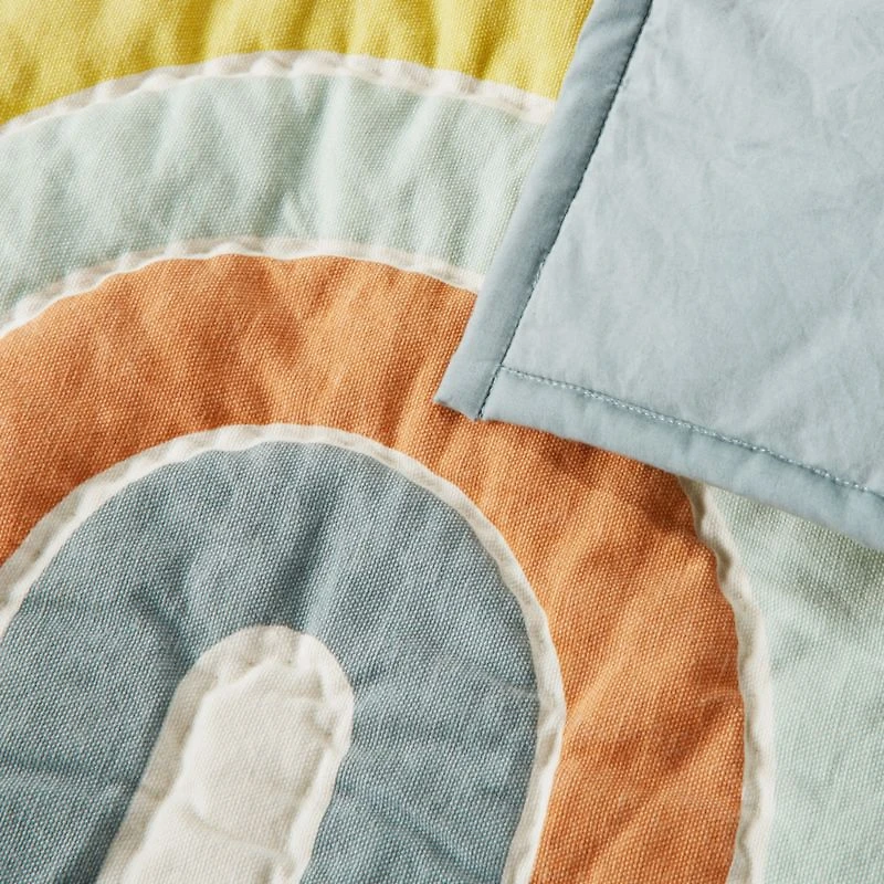 Linework Baby Crib Quilt