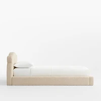Little Bear Cream Sherpa Kids Twin Bed