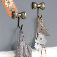 Little Bow Gold Metal Kids Wall Hook