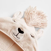 Llama Hooded Baby Towel
