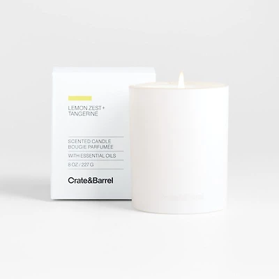 Lemon Zest + Tangerine Candle