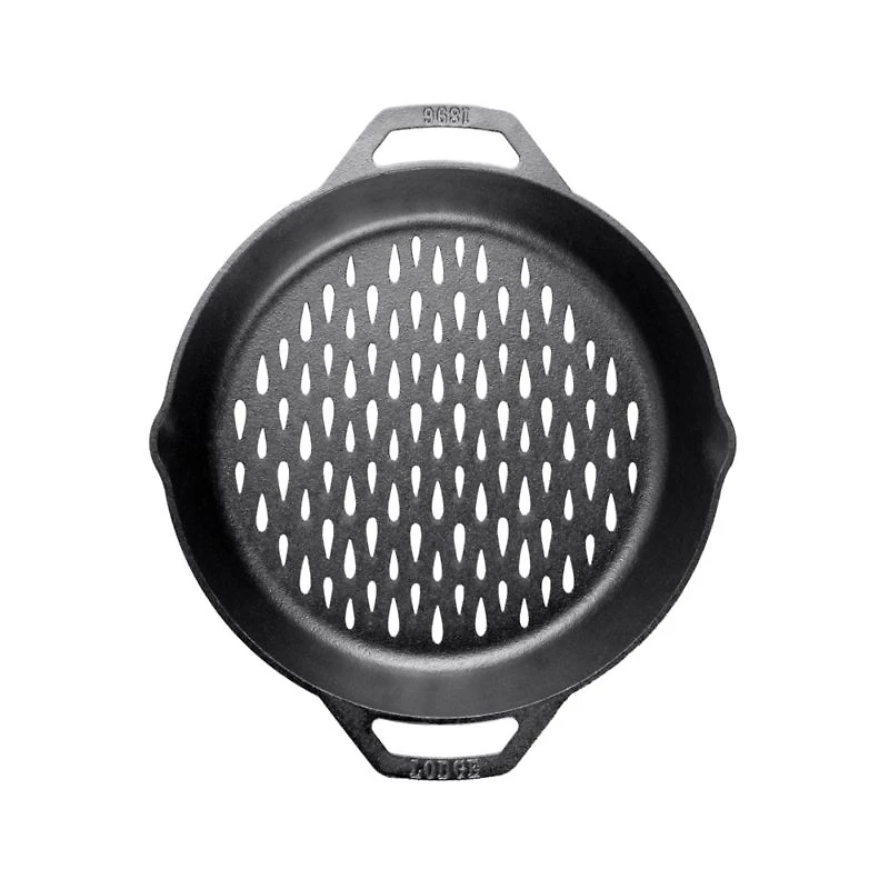 Lodge ® 12" Dual-Handled Grill Basket