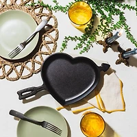 Lodge 9" Heart Cast Iron Skillet