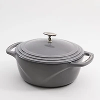 Lodge ® USA Enamel 6-Qt. Moonstruck Enameled Cast Iron Dutch Oven