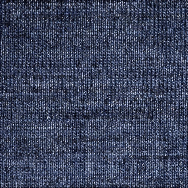 London Performance Textured Blue Handknotted Area Rug 6'x9'