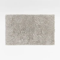 Loop Organic Cotton Silver Bath Mat