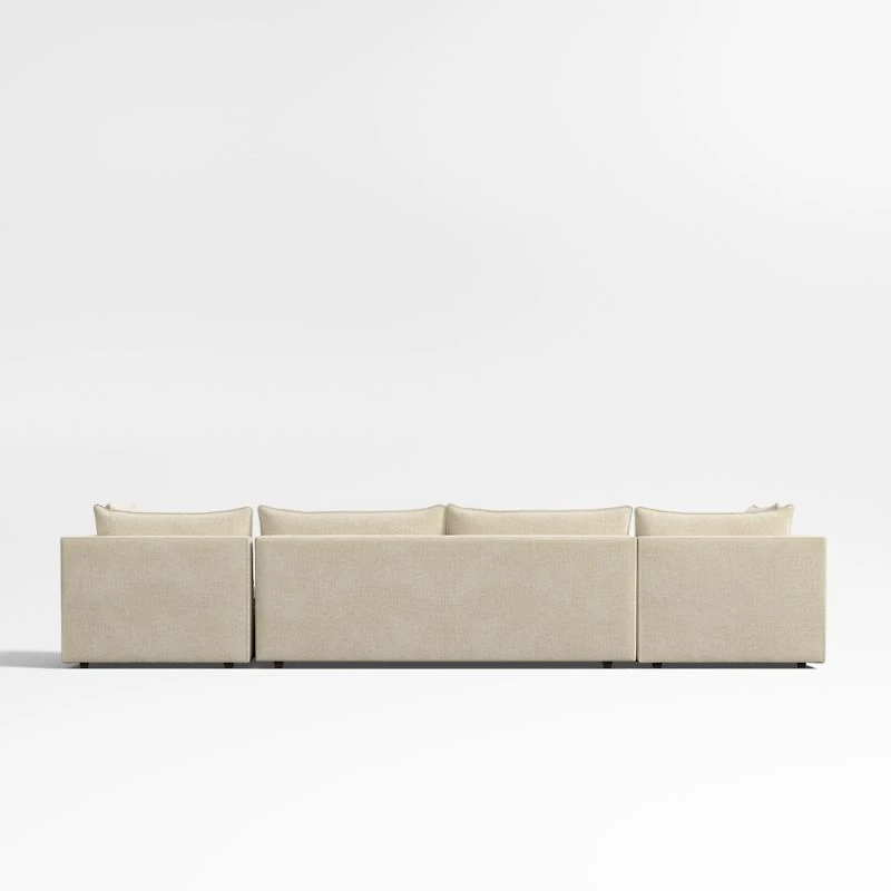 Lotus Deep Modular 3-Piece Extra Long Sofa Sectional