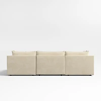 Lotus Deep Modular -Piece L-Shaped Sectional Sofa