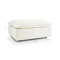 Lotus Deep Modular Ottoman