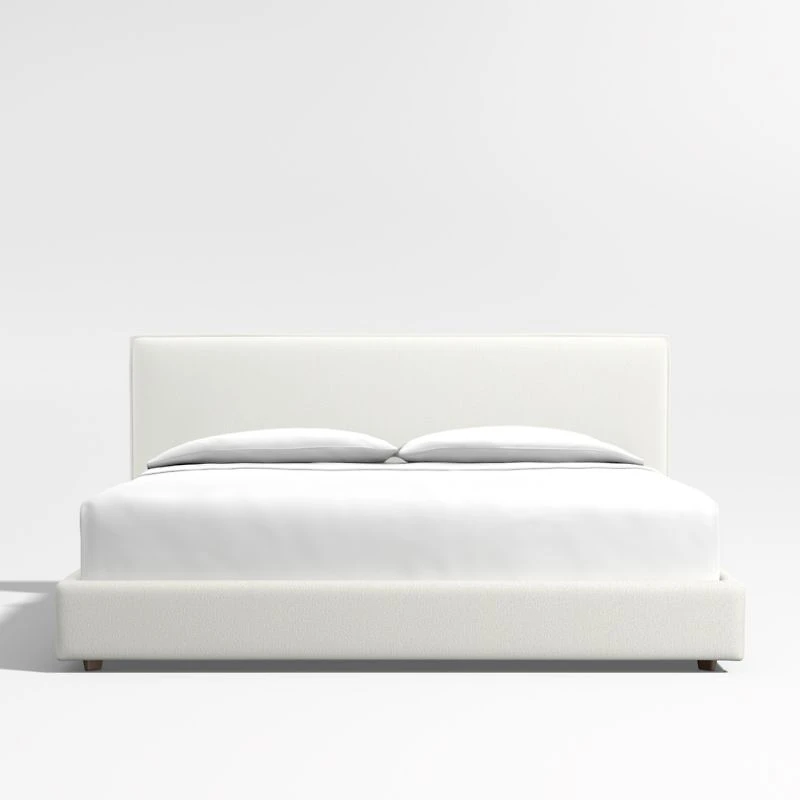 Lotus Upholstered Queen Bed with 41" Headboard