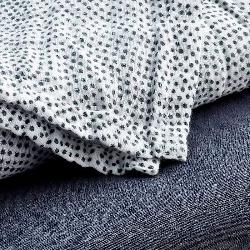 Lou Lou Indigo Organic Baby Swaddles by Leanne Ford, Set of 2