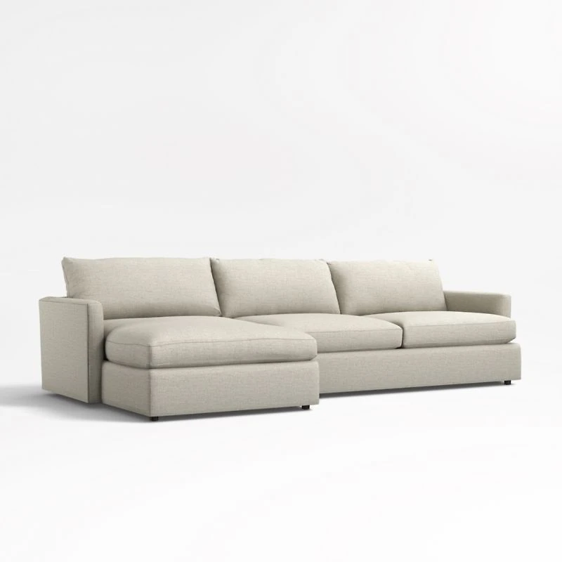 Lounge 2-Piece Sectional Sofa with Chaise Lounge