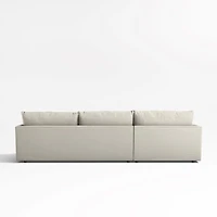 Lounge 2-Piece Sectional Sofa with Chaise Lounge