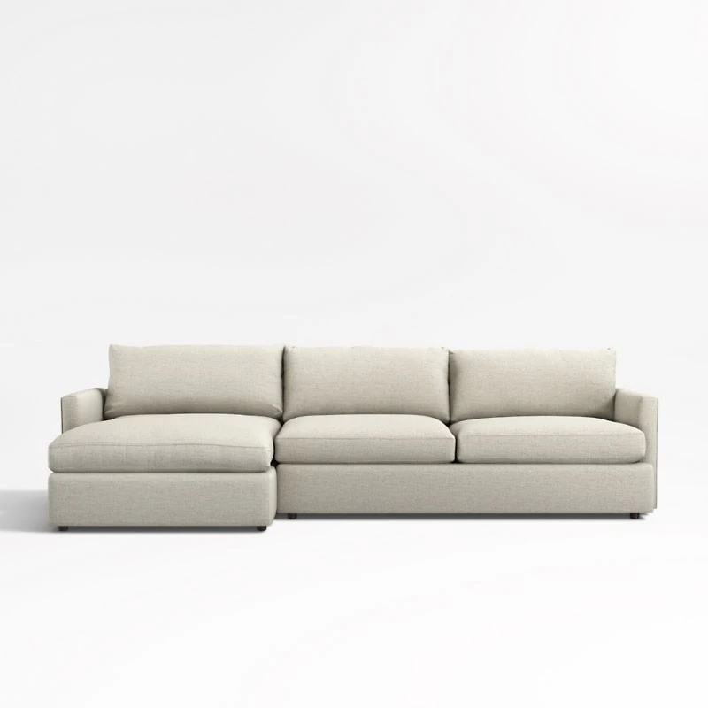 Lounge 2-Piece Sectional Sofa with Chaise Lounge