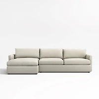 Lounge 2-Piece Sectional Sofa with Chaise Lounge
