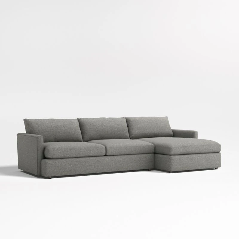 Lounge Deep 2-Piece Sectional Sofa