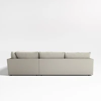 Lounge Deep 3-Piece L-Shaped Sectional Sofa