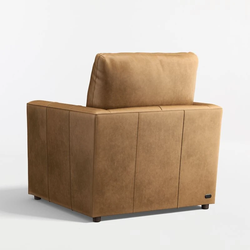 Lounge 34" Leather Power Recliner Chair