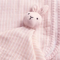 Bunny Lovey and Baby Stroller Blanket Gift Set