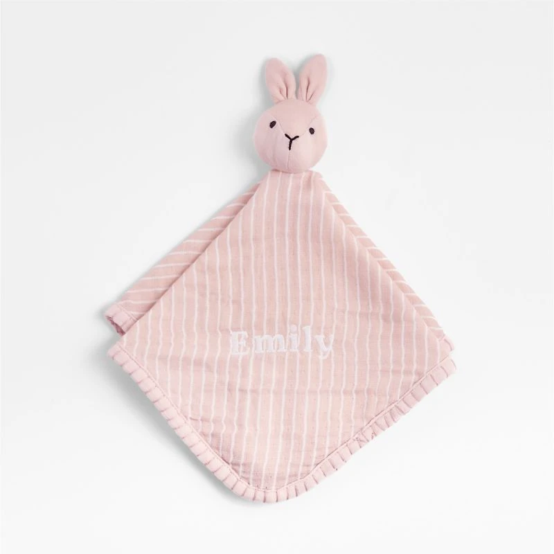 Bunny Lovey and Baby Stroller Blanket Gift Set