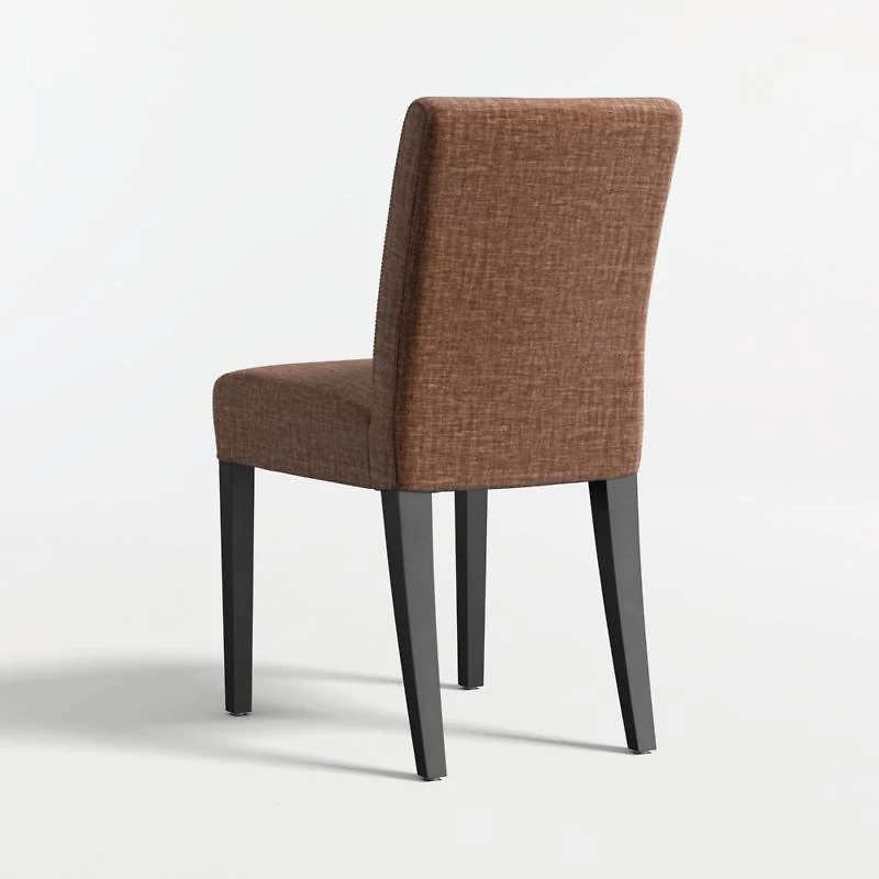 Lowe Doux Sienna Upholstered Dining Chair with Ebony Wood Legs