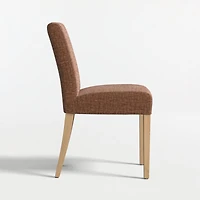 Lowe Doux Sienna Upholstered Dining Chair with Natural Wood Legs