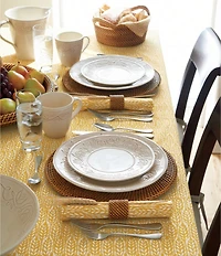 Artesia Large Honey Rattan Bread Basket.