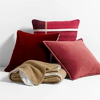 Alpine Cozy Ivory and Camel Tan Reversible 70"x55" Throw Blanket