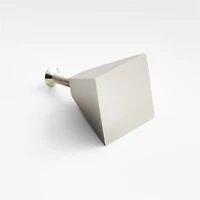 Lura Square Brass Knob