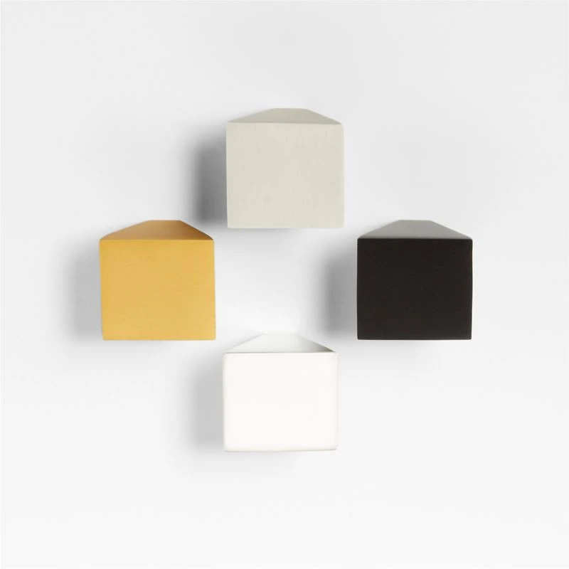 Lura Square Brass Knob