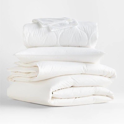 Luxe Organic Cotton King Heavyweight Bedding Bundle Set