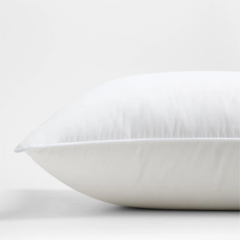 Luxe Organic Cotton Firm Down Standard Bed Pillow