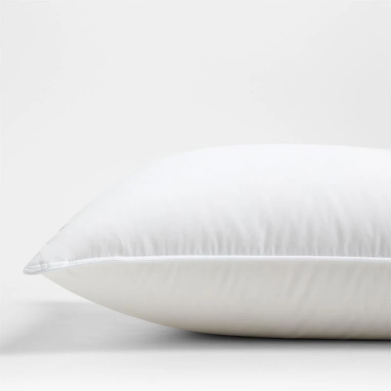 Luxe Organic Cotton Medium Down Standard Bed Pillow
