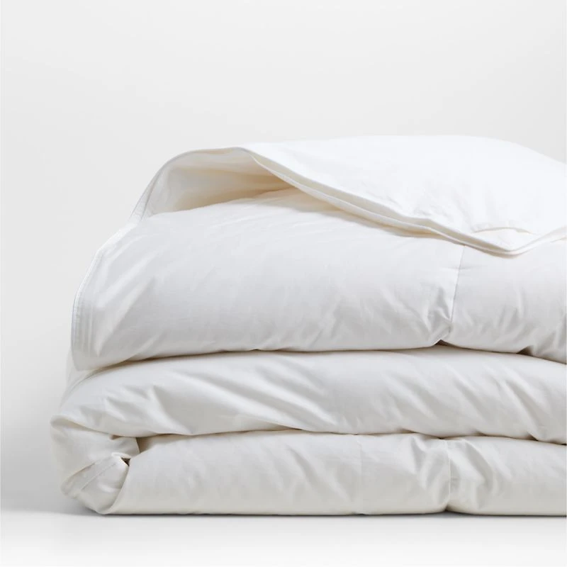 Luxe Organic Cotton Lightweight Down Full/Queen Duvet Insert