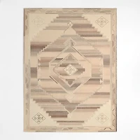 Lyon Wool Traditional Hand-Tufted Beige Area Rug 8'x10'