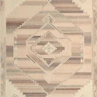 Lyon Wool Traditional Hand-Tufted Beige Area Rug 8'x10'