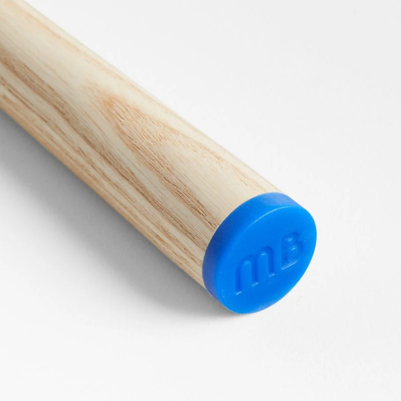 Wood and Blue Silicone Mini Spatula by Molly Baz